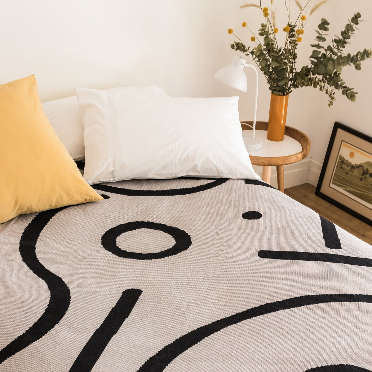 Artist Designed Blanket - City Shapes x Tara Deacon by Something Good Studio - Always Welcome Store